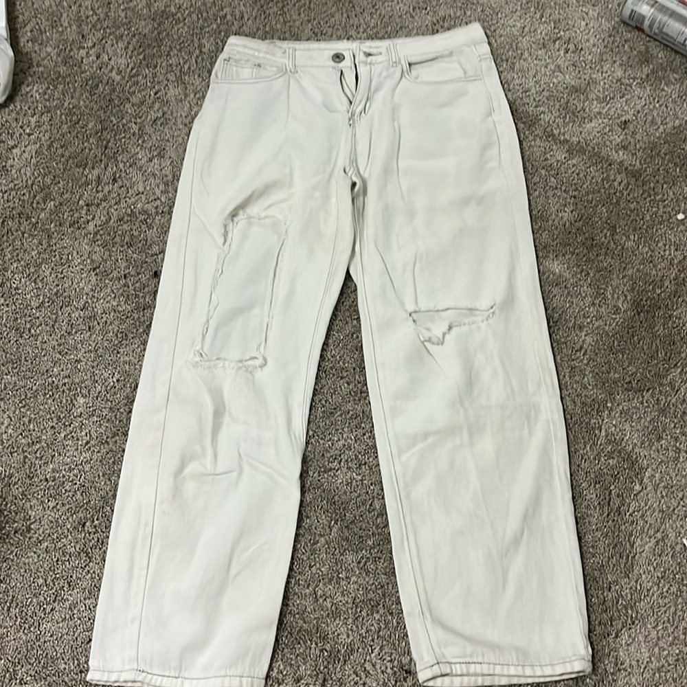 jeans worn out